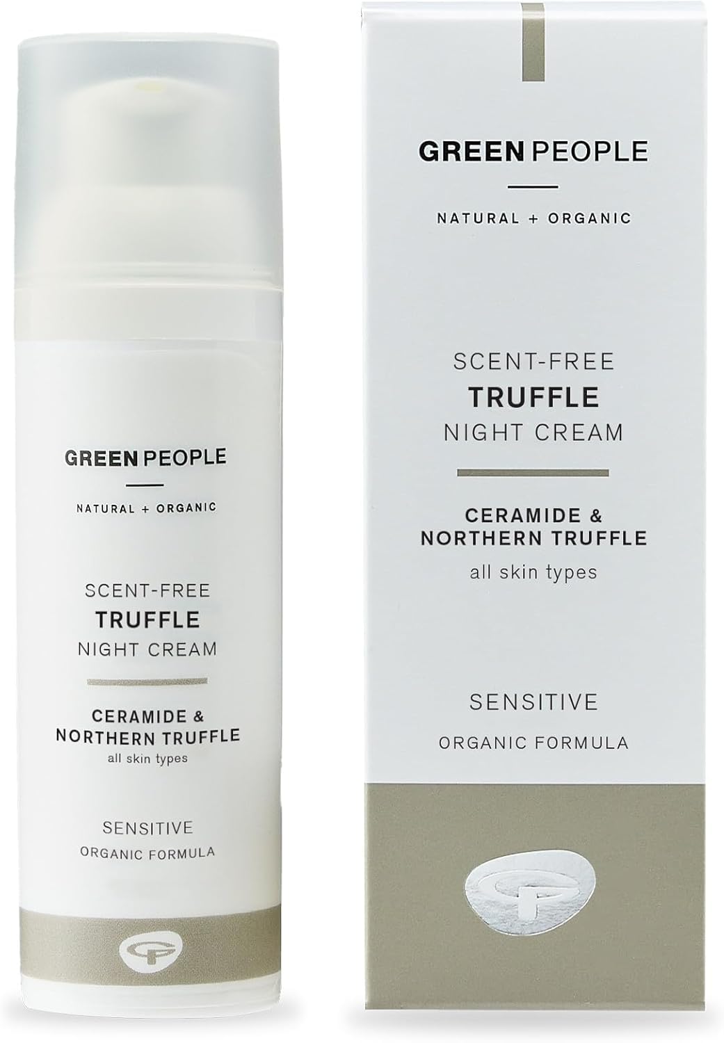 Green People Crema Facial de Noche de Trufa, 50ml