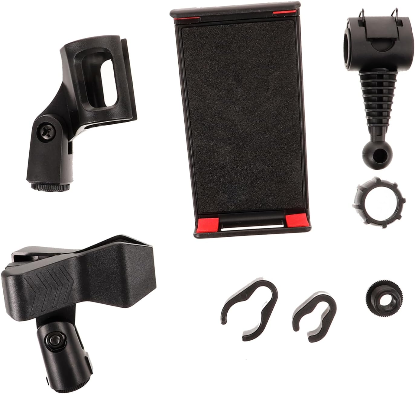 BESPORTBLE 1 Set Adjustable Tripod Microphone Stand Floor Standing Mic Holder for Live Performances Recording Sturdy Non Slip Base Easy to Carry Store Compatible with Microphones