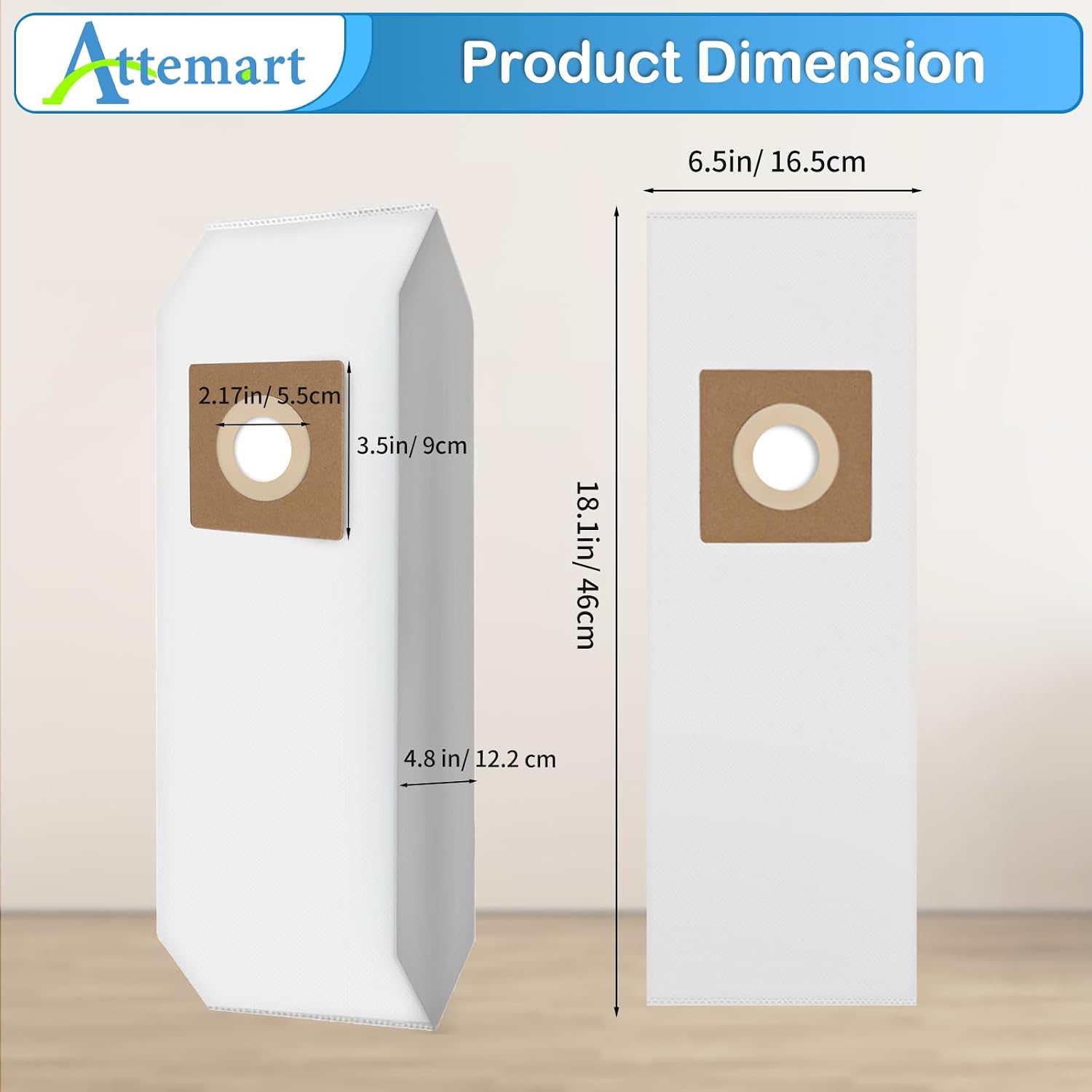 Type Y Vacuum Bags Replacement for Hoover WindTunnel Upright Vacuum Cleaner