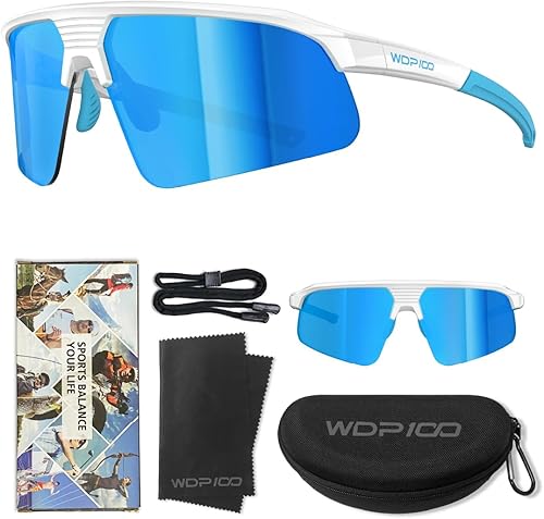 Miniatura 3 de Q217 HD Gafas de sol polarizadas para mujeres y hombres, ciclismo, correr, pesca, senderismo, golf, béisbol, voleibol, deportes al aire libre,