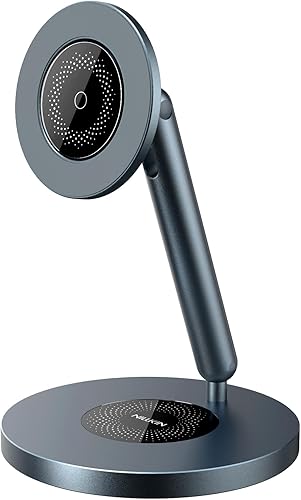 Nillkin Soporte para iPad para escritorio, soporte universal para tableta con anillo magnético, base giratoria de 360, vista vertical y horizontal,