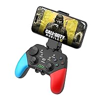 Vista 1 de Joso Wireless Mobile Gaming Controller for iPhone, Android, iPad, Tablet, PC, Phone Controller with Phone Clip Supports Cloud Game, COD Mobile