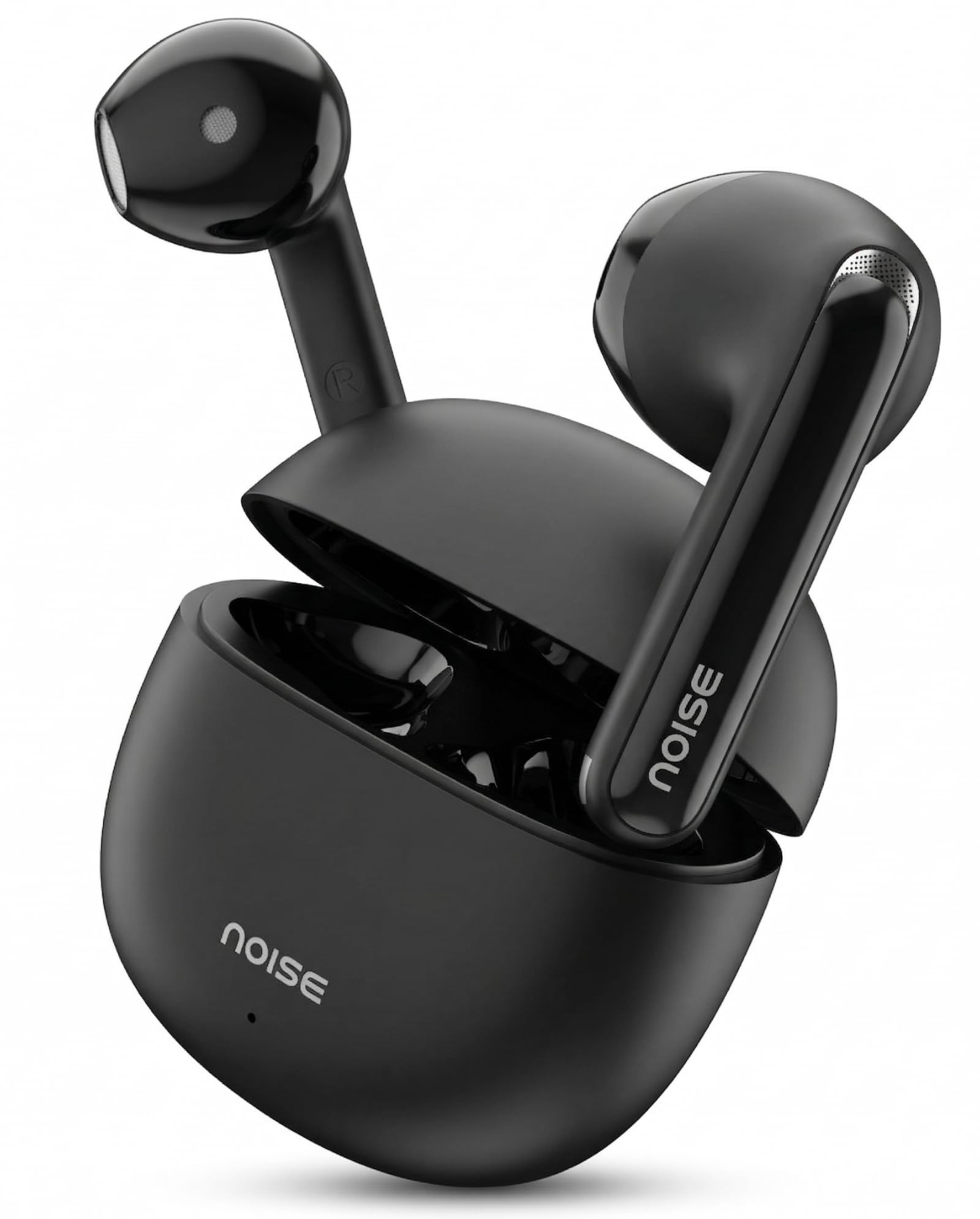 Noise Buds Mini Truly Wireless Earbuds (2026) | Half in-Ear Design | 40H Playtime | Quad Mic ENC for Clear Calls | 13mm Driver | Low Latency Gaming Mode | BT v5.3 | IPX4 Sweat Resistant - Jet Black-picture-38