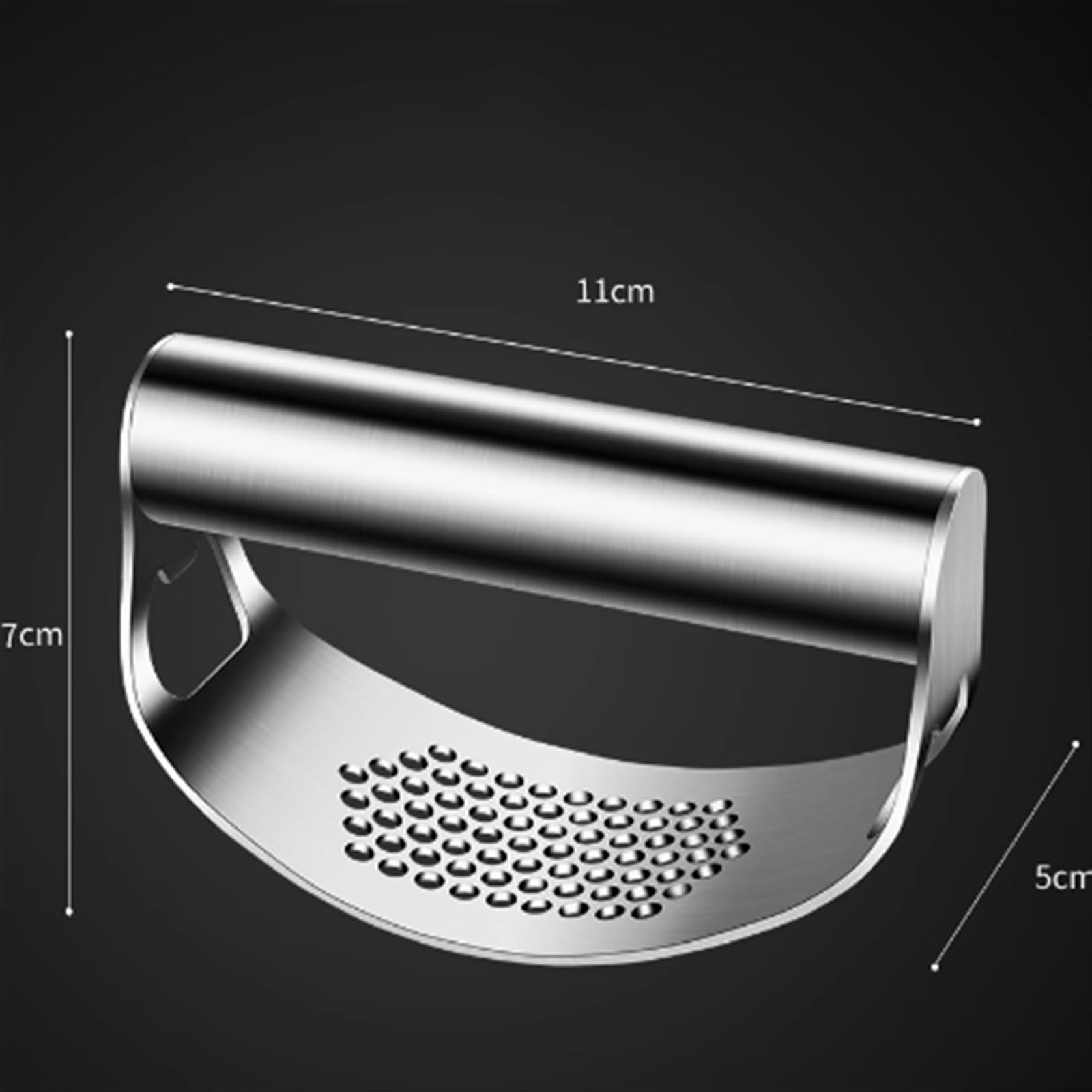 Prensa de ajos, picadora manual, apta para lavavajillas, herramienta de cocina inoxidable para triturar fácilmente el ajo, utensilio de cocina esencial