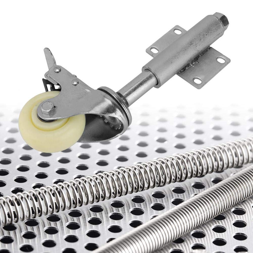 3"Nylon-Metalltor-Rad-Hochleistungsflache freie gefederte Schwenker-Gießmaschine mit Belastbarkeit der Bremse 220lbs