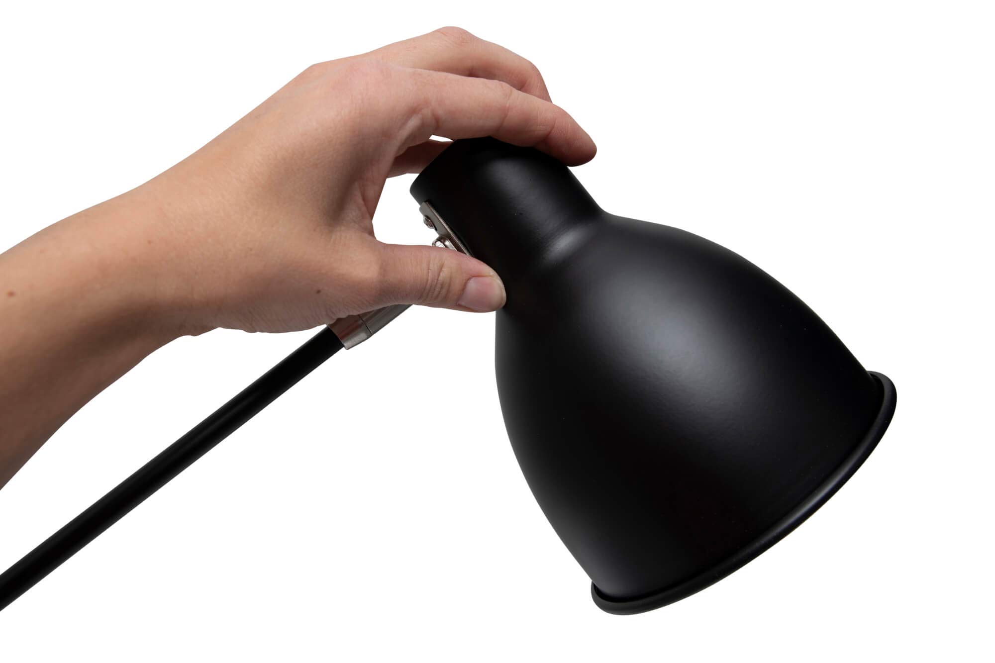 MAUL Tischlampe schwarz MAULfinja Metall Design verstellbar fürs Büro
