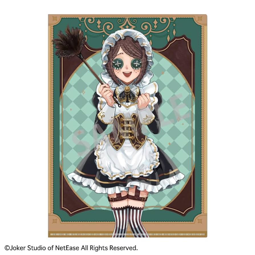 IdentityV 第五人格 庭師 エマ クリアファイル 特典 アクスタ IdentityV 第五人格 庭師 エマ クリアファイル 特典 アクスタ