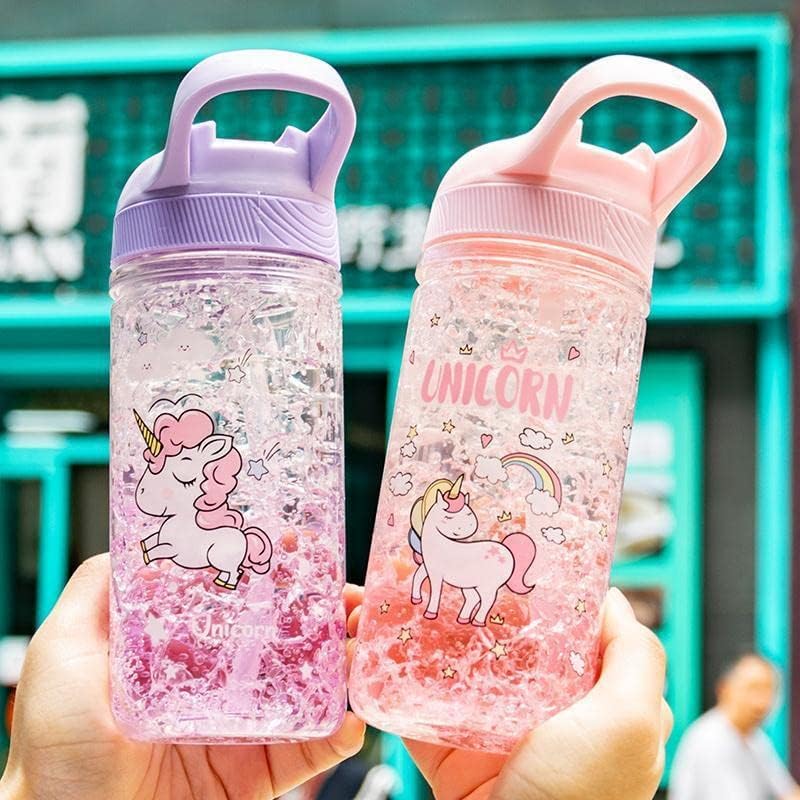 Ootd Unicorn Water Bottle Girls Cute