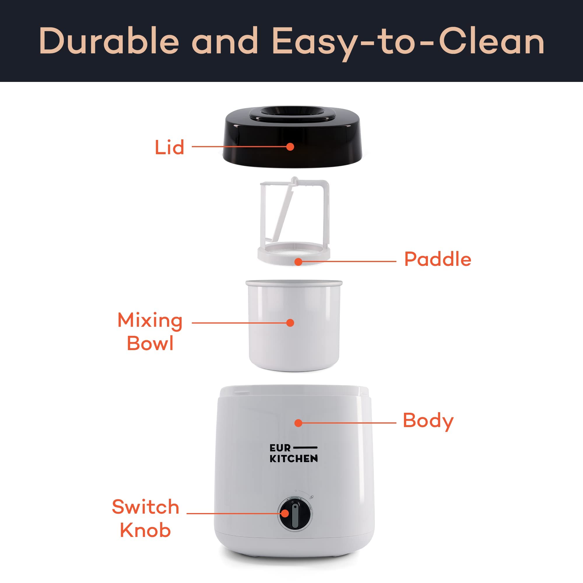 eur kitchen ice cream maker