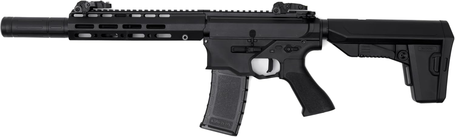 Barra Airguns 400e Gen 2 Full Auto Battery-Powered BB Gun Kit, Includes LiPo Battery and Charger, Fully Automatic Electric BB Rifle - 430 to 440 FPS