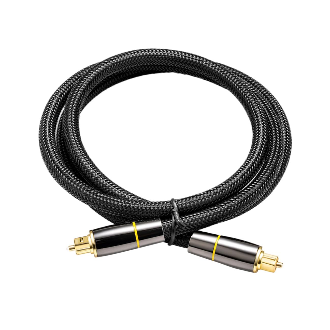 Beaupretty Cable Óptico de Audio Digital de 15 Metros Cuerpo de Fibra Óptica y Cubierta Protectora para Equipos de Video y Reproducción de Audio