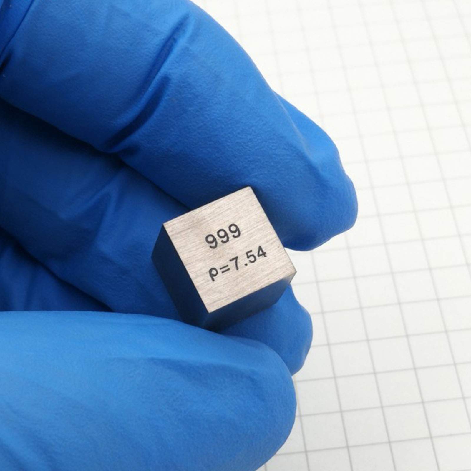 BBAUER Elementwürfel Samarium Dichtewürfel, Reinmetall Periodensystem Würfel/1Pc/10Mm