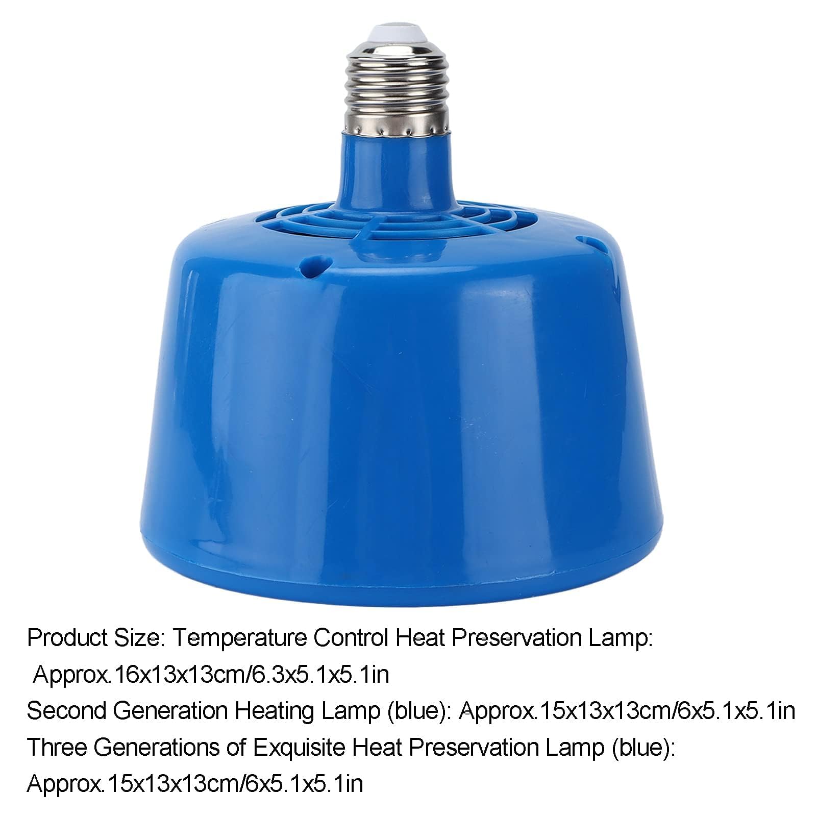 Lámpara de Calor E27 para Mascotas, Bombilla de Calefacción para Incubadora, Pollitos, Cerdos, Patos, Ganado, 220V