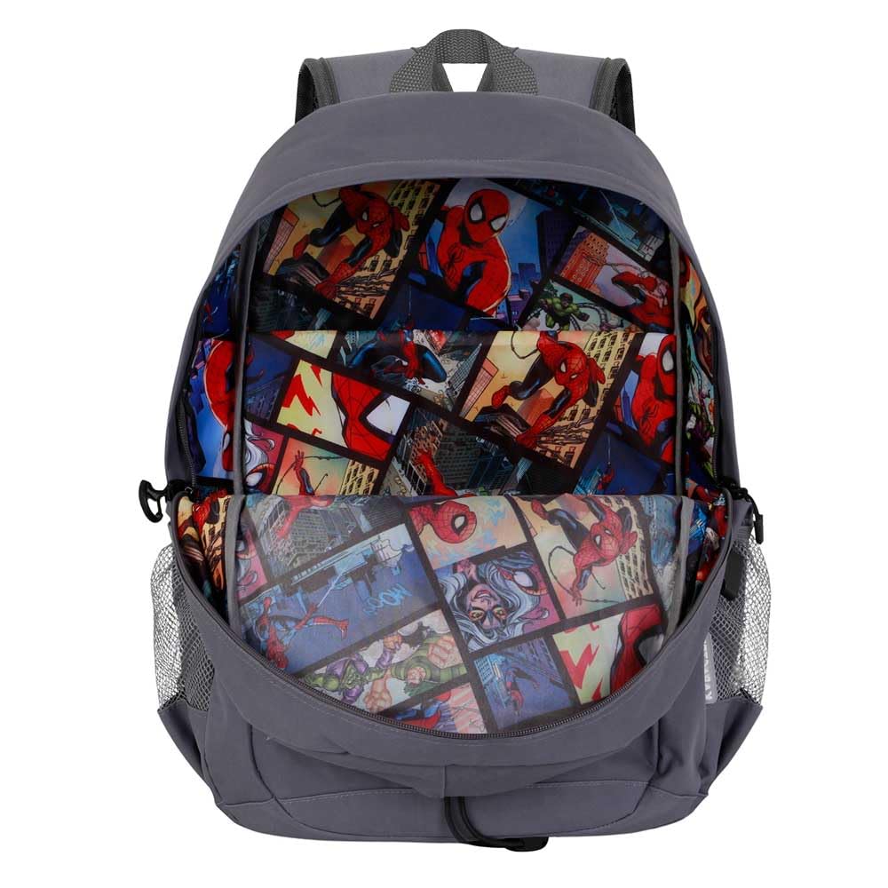 Marvel Spiderman SP-Zaino Fight PRO, Rosso 31 x 44 cm, Capacità 24 L