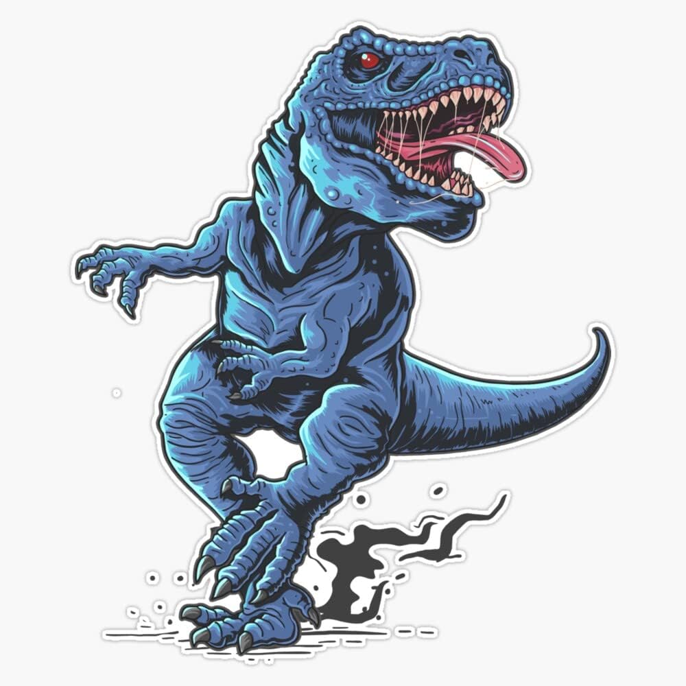 Dinosaur Design Essential Sticker Decal Size 5"