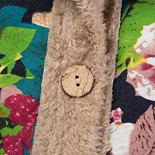 Pianshanzi Giacca invernale lunga da donna, parka