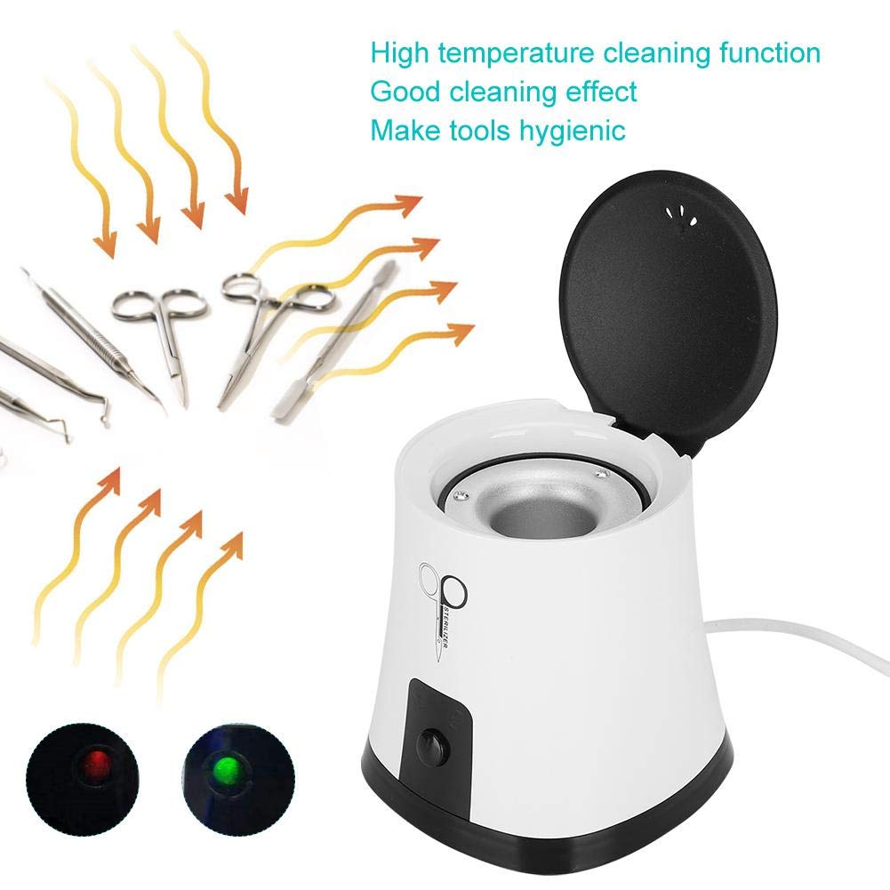 ZJchao Sterilisator für Instrumente, Sterilisatorbox, Metallwerkzeugsterilisator, Desinfektionsbox zum Reinigen von Scheren, Pinzetten, Nagelknipsern und vielen anderen Werkzeugen