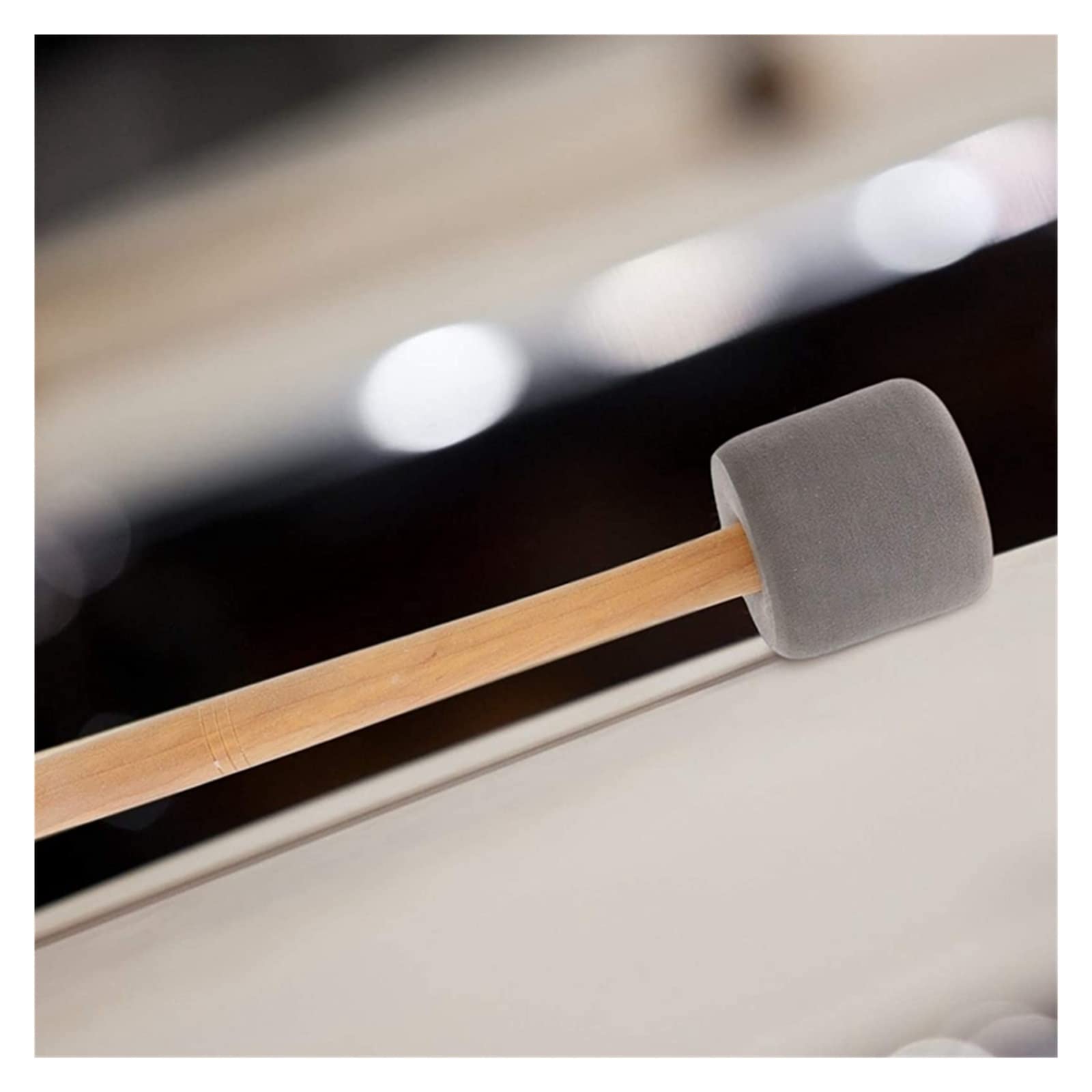 4 pièces maillets de Grosse Caisse bâtons maillets Mousse tête Tambour maillets for Fanfare Percussion