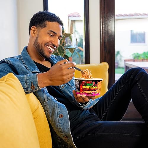 Miniatura 5 de Nissin Wok de fuego caliente y picante, carne volcánica mongol, 4.37 onzas (paquete de 6)