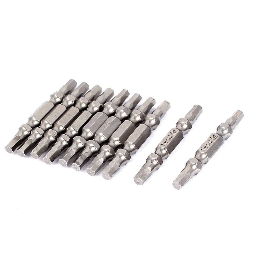 KCHOICE® 50mm Long H4 Tip Dual End Hexagon Screwdriver Bits