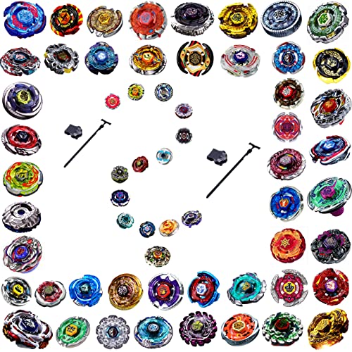 Elrozo 6er Set Zufall + 2X Launcher Kreisel für Metal Fusion Masters 4d Fury Shogun Steel Zero G Arena
