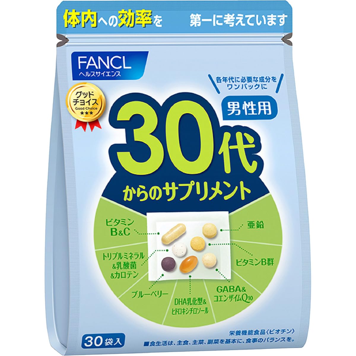 Amazon | ファンケル (FANCL) 30代からのサプリメント男性用 15～30日
