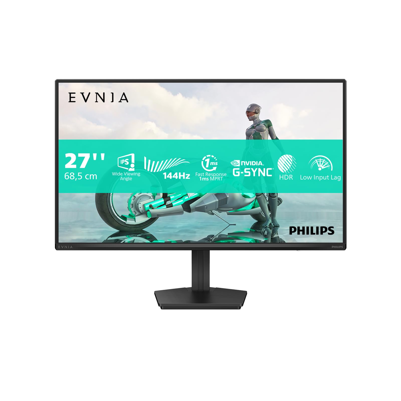 Monitor Gaming 27 Pollici 1920x1080 144Hz - Dettaglio