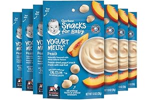 Gerber Peach Yogurt Melts: A Delight for Little Taste Buds