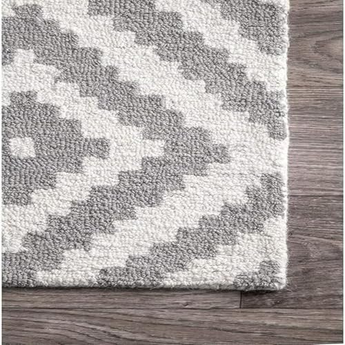 Image of Sifa Carpet Hand Made Tufted Area Rug | Soft Wool Carpet with Cotton Backing | Elegant Home & Office Floor Decor Weight- (13 Pound) Size-(120X180Cm) 4x6 Feet,