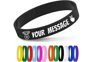 Personalized Silicone Bracelets for Events