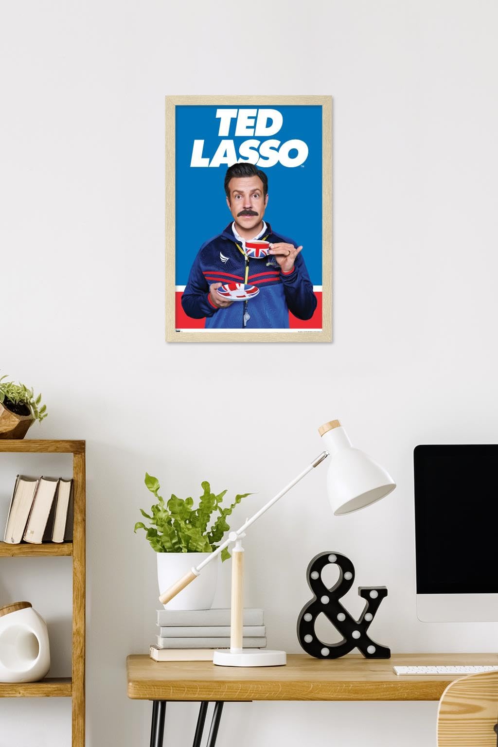Poster Sur Toile Ted Lasso - Décoration Murale 30 X 45 Cm Pour Chambre, Salon Ou Bureau - Style Sans Cadre