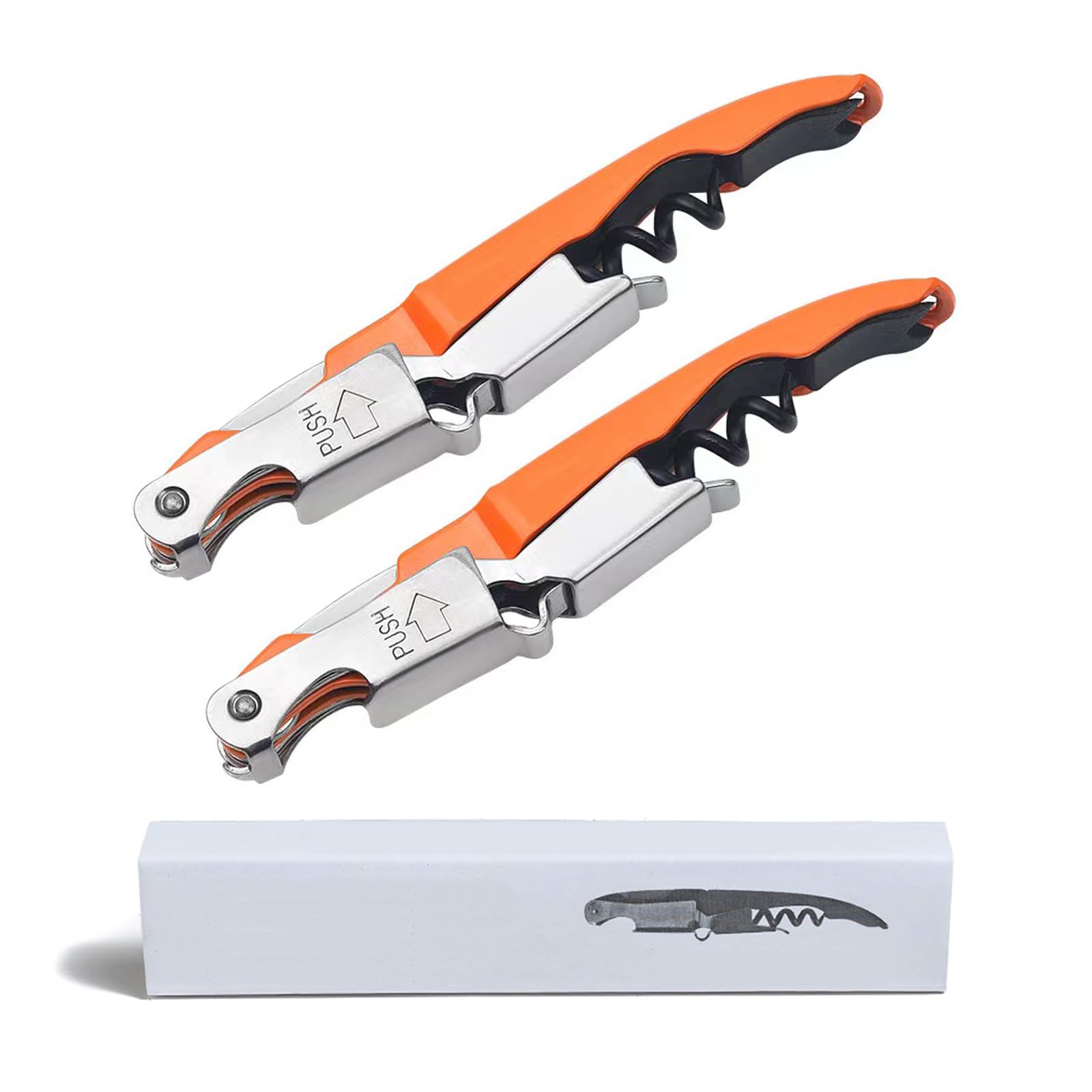 Cavatappi Professionale Per Vino - Multifunzione Con Tagliacapsule, Acciaio Inox - Foto 3