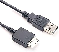 Vista 3 de GuangMaoBo 2IN1 Cable USB de sincronización de datos para Sony Walkman MP3 Player NWZ-S636F S638F S639F S515 S516 E435F E438F E436F NWZ-S718FBNC