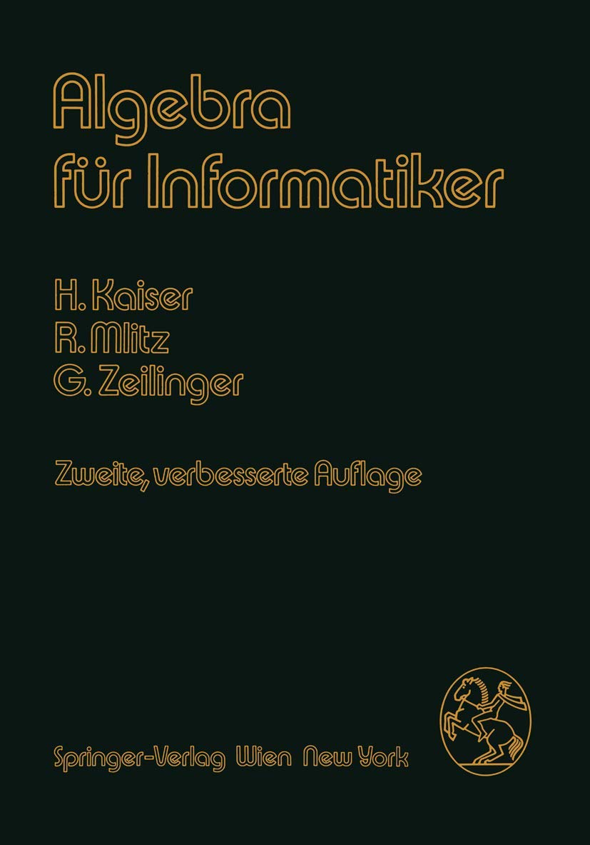 Algebra für Informatiker (German Edition)