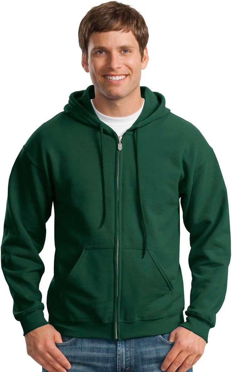 Gildan Men's Full Zip Hooded Sweatshirt - Image 2