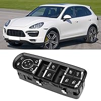 Vista 3 de Interruptor de control de ventana Power Master ABS para Porsche Cayenne 2011-2016