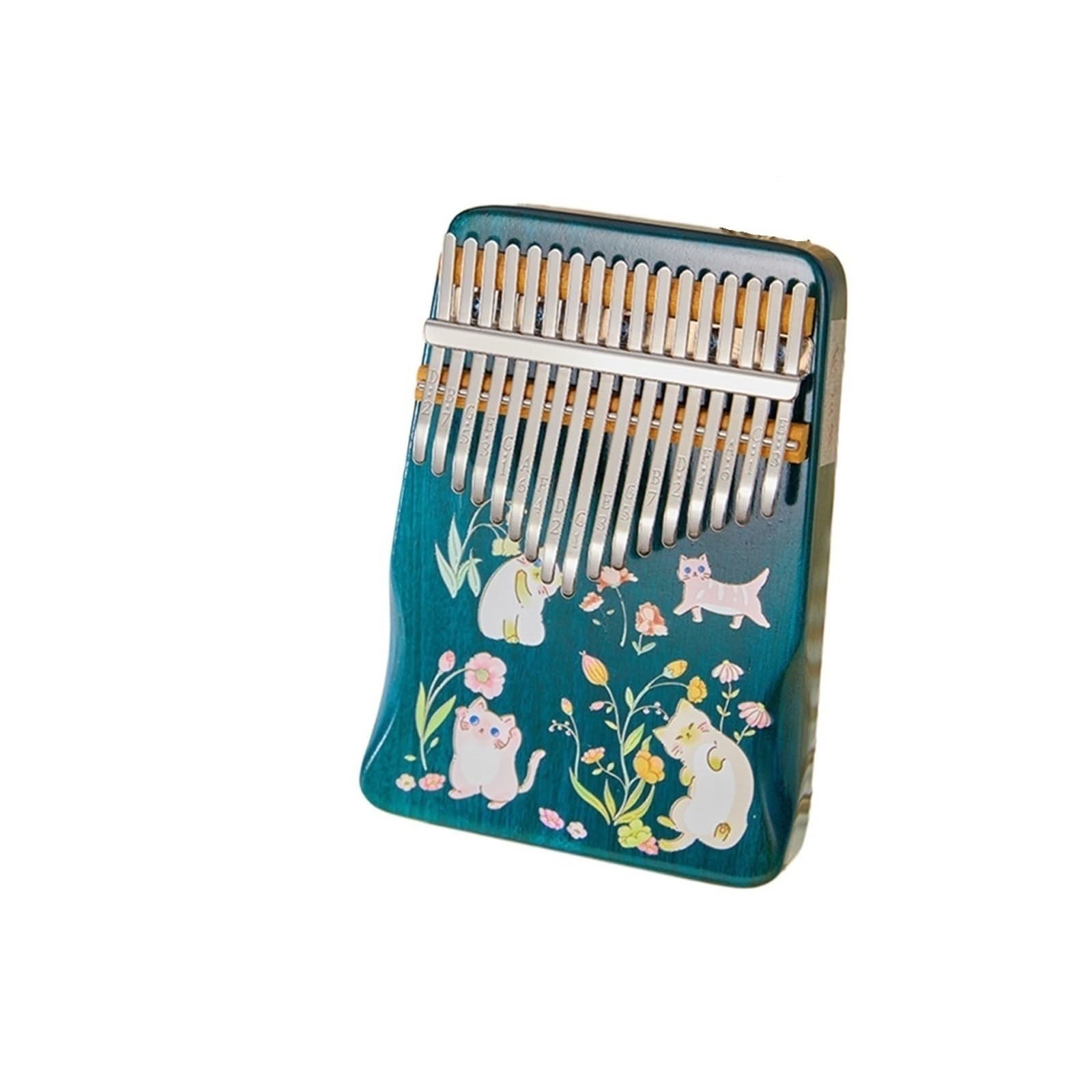 Anfänger Kalimba Professionelles Kalimba-Musikinstrument einfach zu bedienendes Kalimba-Fingerklavier Daumenklavier 17-Ton-Kalimbala