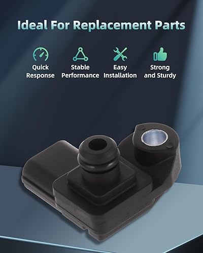 Miniatura 2 de SCITOO 798007240 Sensor de presión absoluta del colector 4PCS apto para 2005-2008 para Acura RL 2005-2006 para Acura RSX