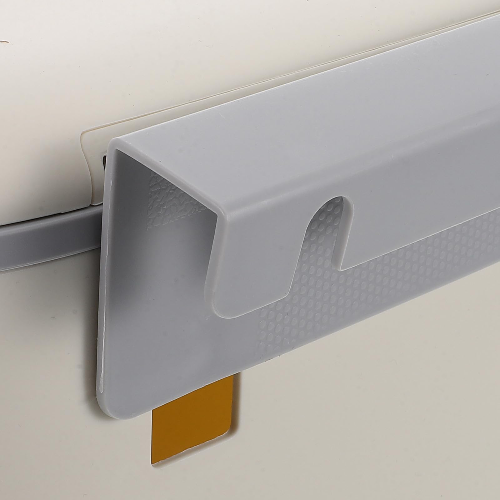 minkissy Einfacher Eleganter Abfalleimer Platzsparendes Design mit Deckel aus Kunststoff Faltbarer Hängender Küchenmülleimer zum Aufhängen für Badezimmer und Küche