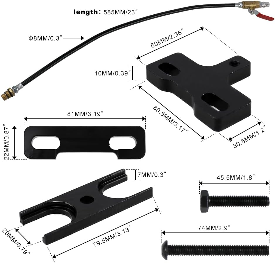 LS Valve Spring Compressor & Air Valve Holding Tool 67605 Compatible with 4.8 5.3 5.7 6.0 6.2 LS1 LS2 LS3 LS6 Engine