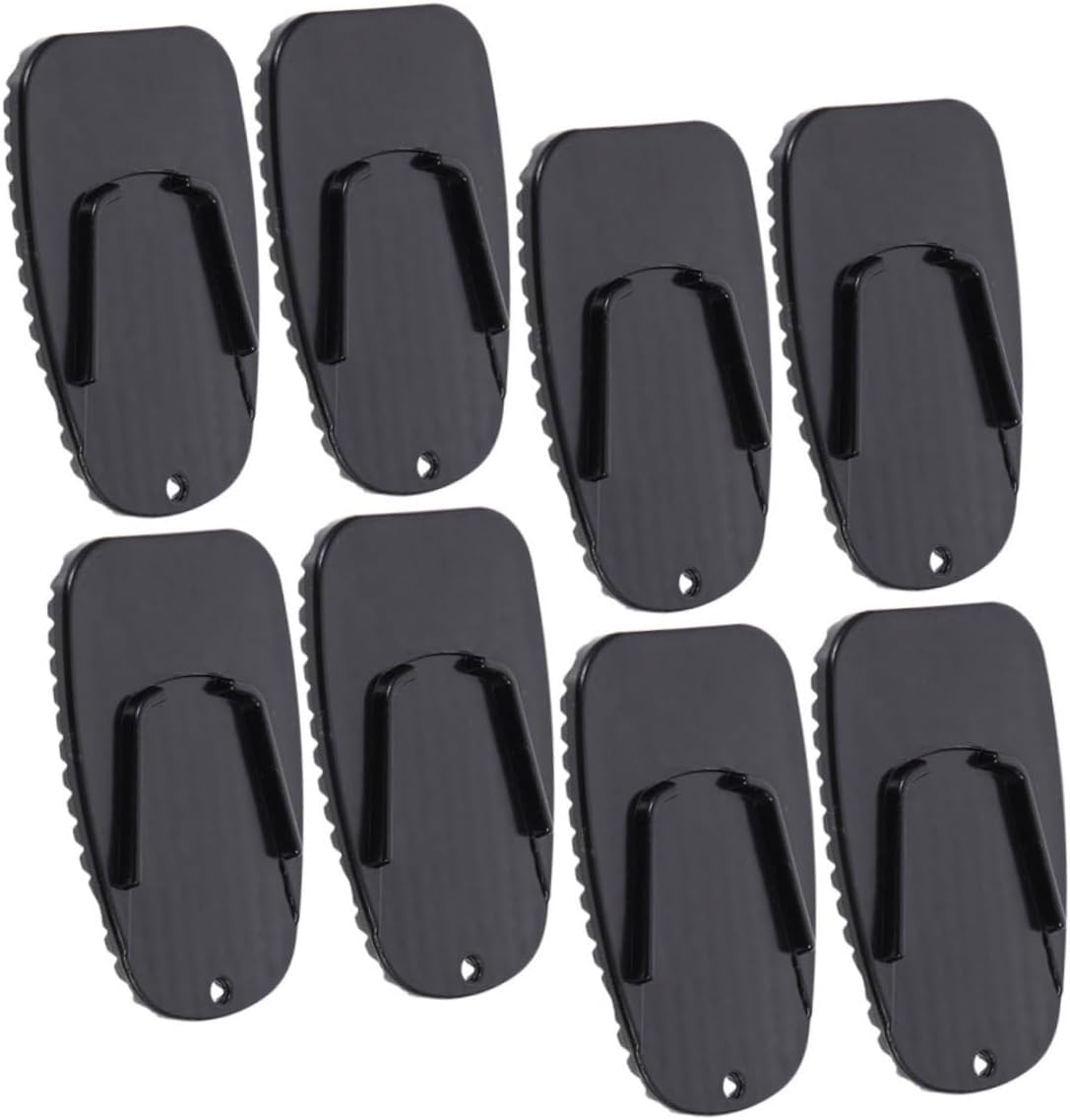 Holibanna 8pcs Motorcycle Accessories Kickstand Pad Motorbike Kickstand Support Cushions