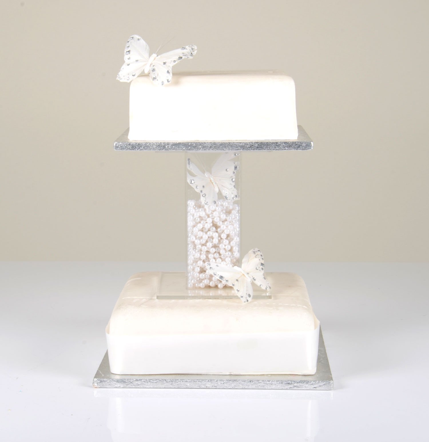 Inch Square Column Clear Acrylic Wedding And Party Hollow