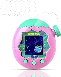 Tamagotchi Paradise 전용 6팩 액정보호필름, 풀 커버리지 TPU 투명 필름, 긁힘 방지 초박형 고화질 긁힘 방지 소프트 필름.