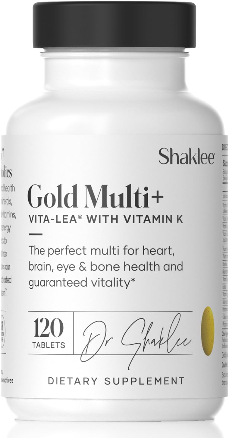 Shaklee - Vita-Lea Gold® with Vitamin K for Adults Over 50-120 Tablets