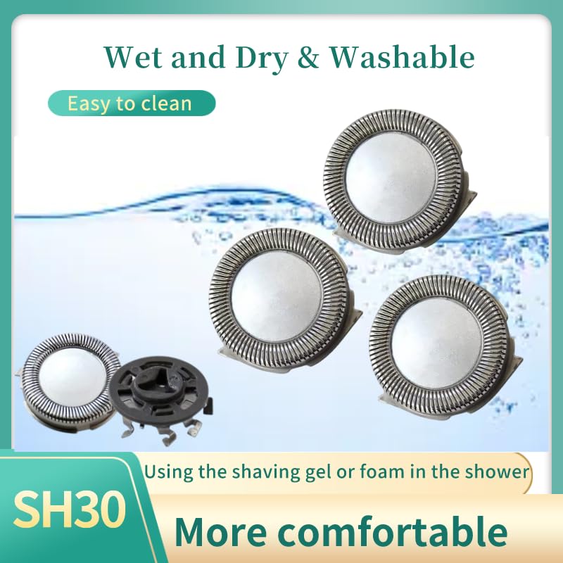 Miniatura 3 de SH30 - Cuchillas de repuesto para afeitadora eléctrica para hombre Philips Norelco Shaver Series 3000, 2000, 1000 con hoja de afilado duradera,