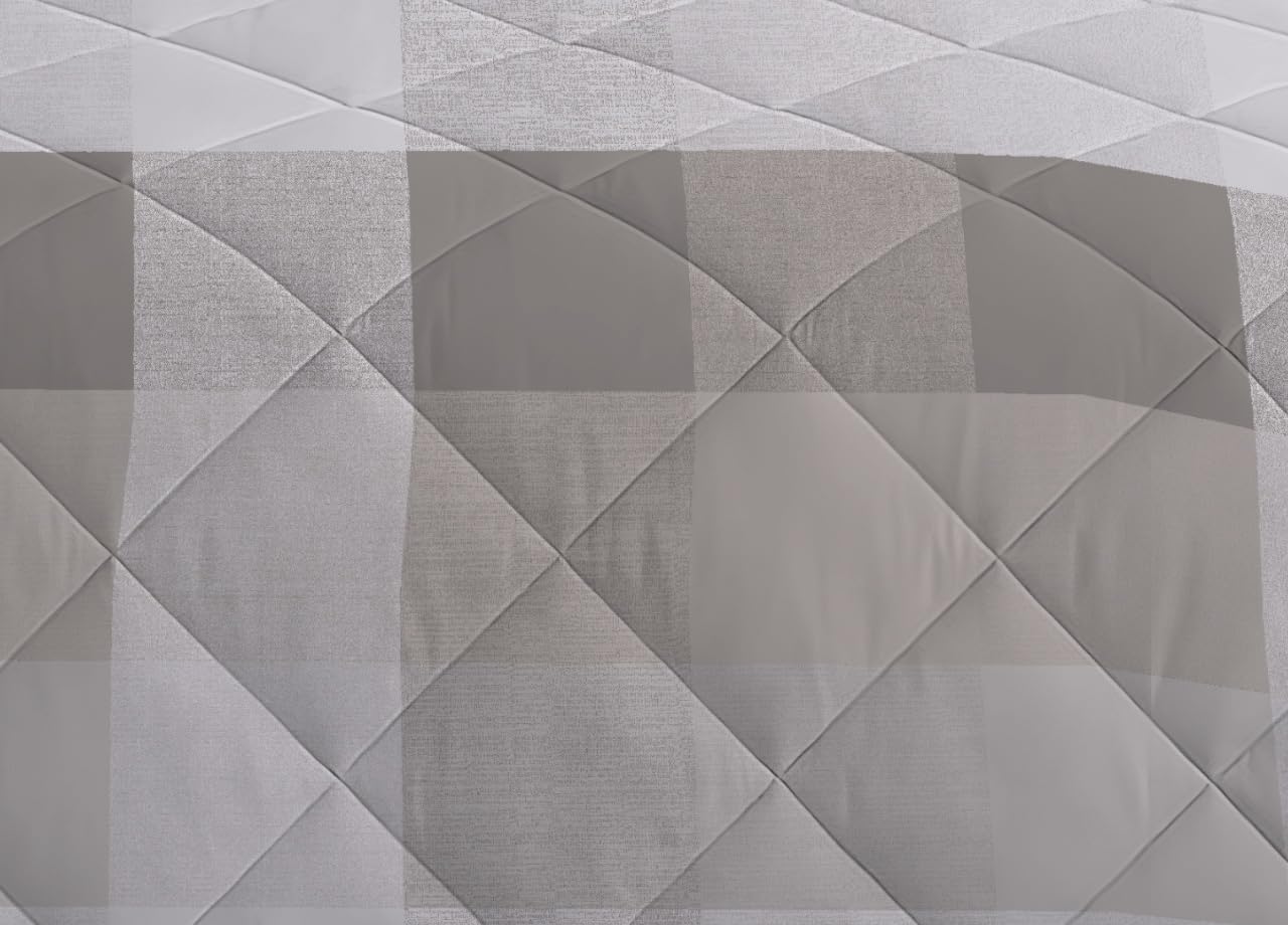BIANCHERIAWEB Trapuntino Piumino Estivo Primaverile 100gr/mq Leggero Disegno Scotland 1 Piazza E Mezza Beige