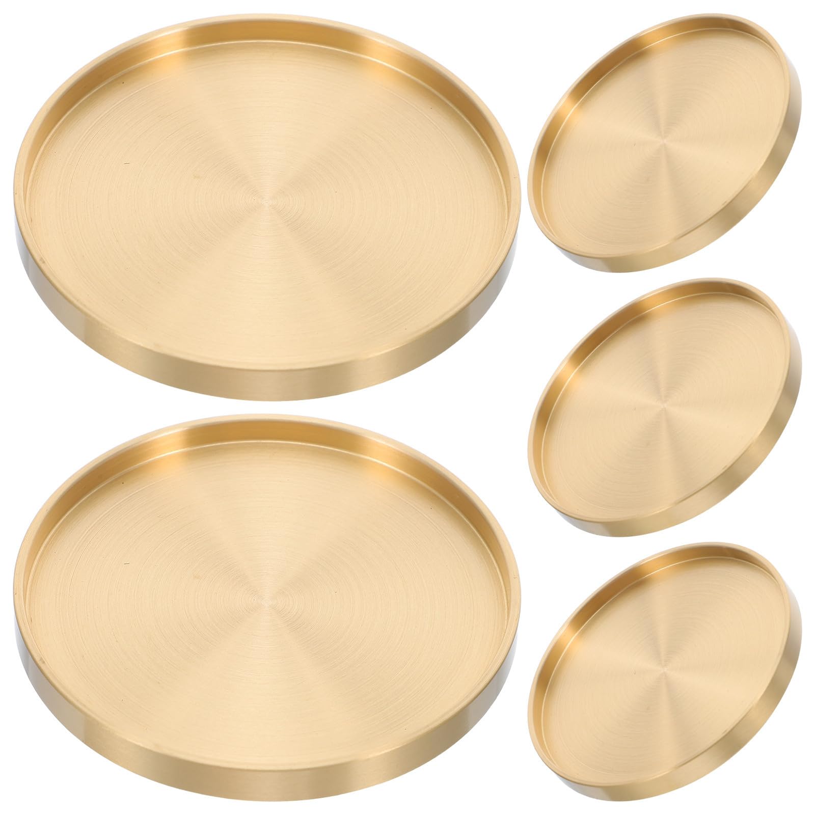 Dessous de verre en cuivre SEWACC pour salon de thé et décoration maison