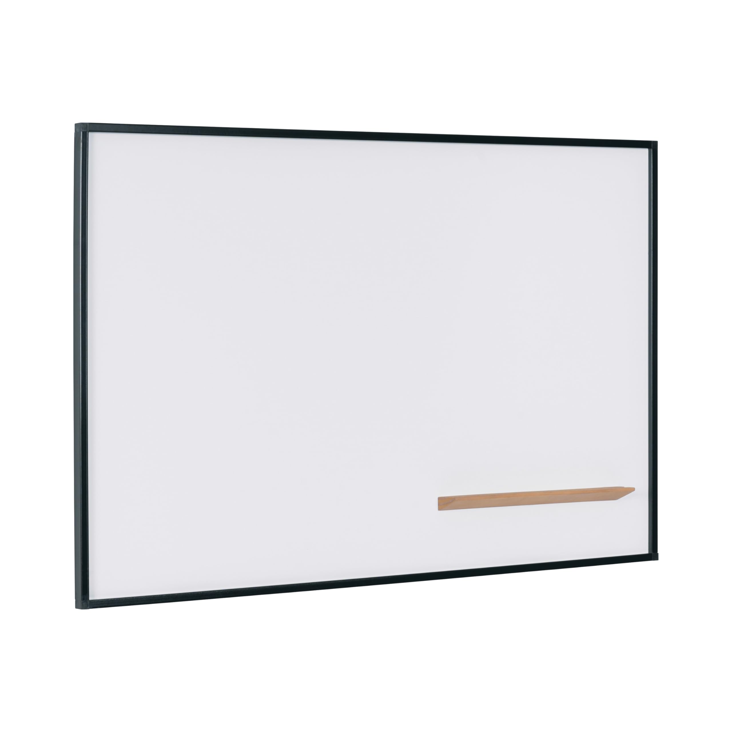 Bi-Office New Generation A9 Pizarra Magnética, 90x60cm, Superficie de Acero Lacado, Marco de Aluminio Negro