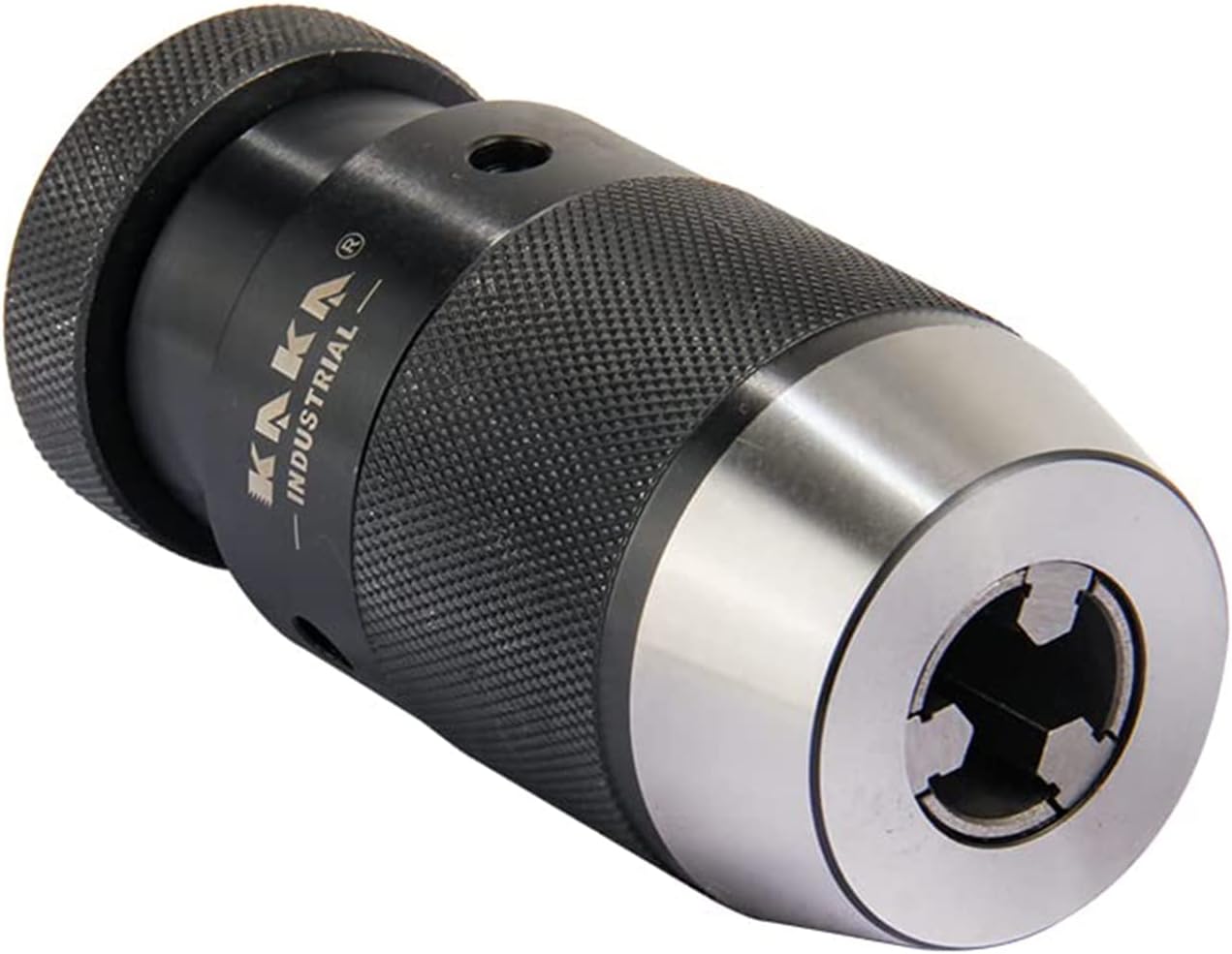 KAKA INDUSTRIAL Heavy Duty Keyless Drill Chuck, Jacobs Taper Stock (HPJ0220(1/32"-3/4"-JT3))