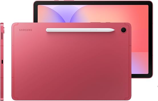 Samsung Galaxy Tab S10 Lite, WiFi Android Tablet, 6GB RAM, 128GB Storage, Coral, 10.9 Inch, 90Hz Display, Samsung DeX, S Pen Included, IP42 (Samsung Turkey Guaranteed)